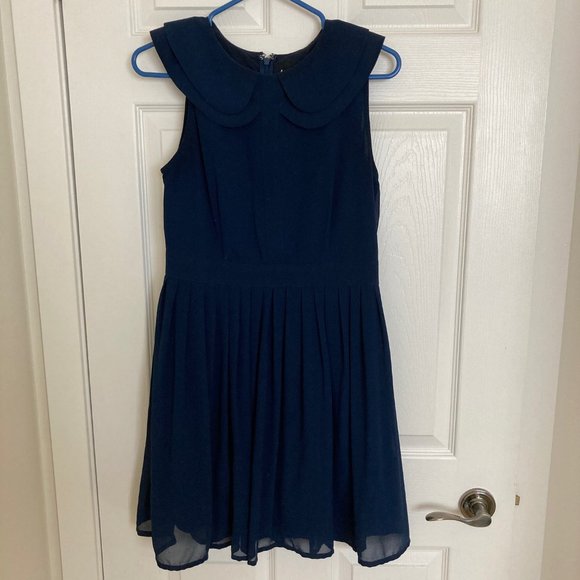 Twik Navy Blue Dress - Size Medium - Picture 2 of 5